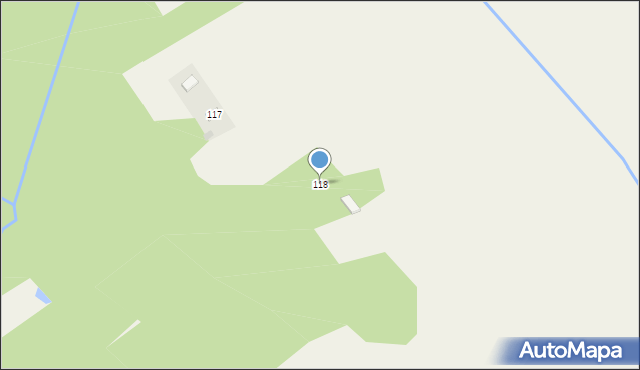 Zaborcze, Zaborcze, 118, mapa Zaborcze