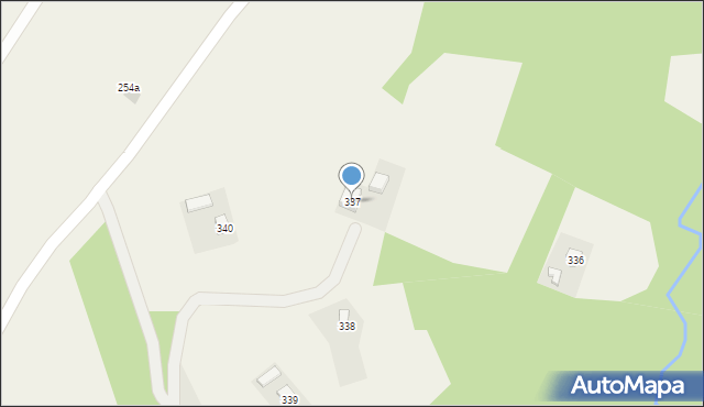 Zaborów, Zaborów, 337, mapa Zaborów