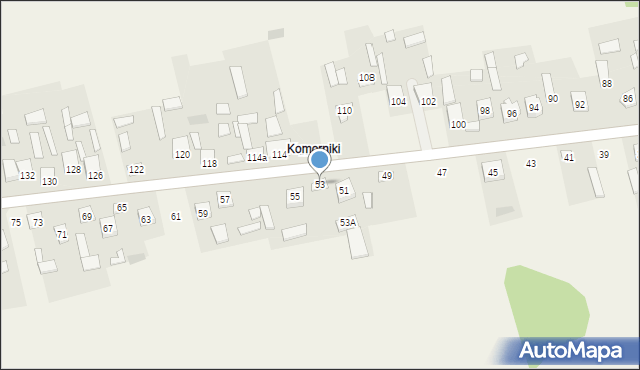 Zaborowice, Zaborowice, 53, mapa Zaborowice