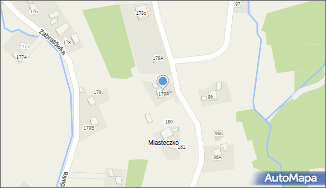 Zabratówka, Zabratówka, 179A, mapa Zabratówka