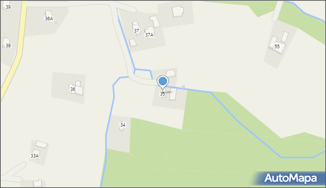 Zabratówka, Zabratówka, 35, mapa Zabratówka