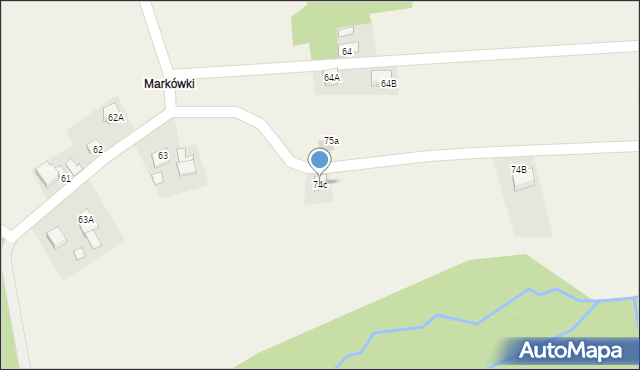 Zabratówka, Zabratówka, 74c, mapa Zabratówka