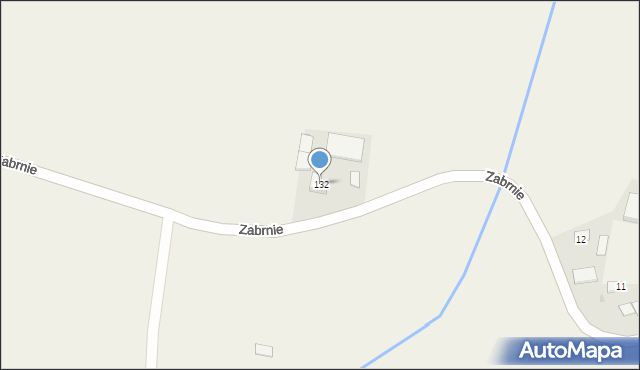 Zabrnie, Zabrnie, 132, mapa Zabrnie