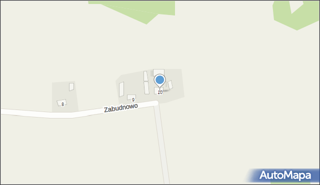 Zabudnowo, Zabudnowo, 10, mapa Zabudnowo