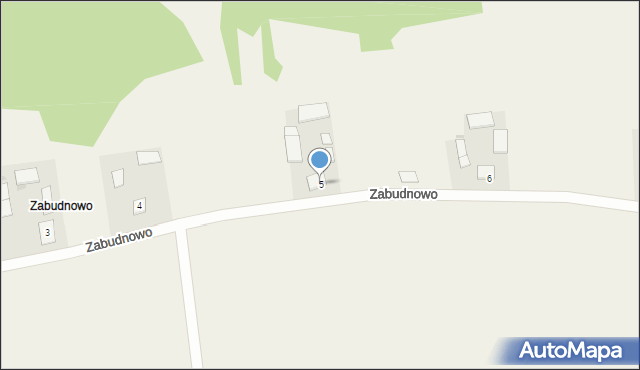 Zabudnowo, Zabudnowo, 5, mapa Zabudnowo