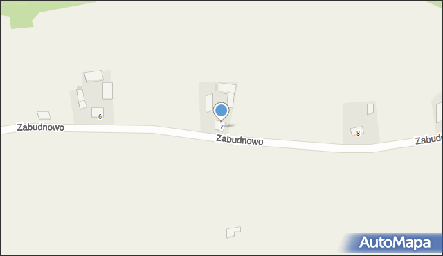 Zabudnowo, Zabudnowo, 7, mapa Zabudnowo