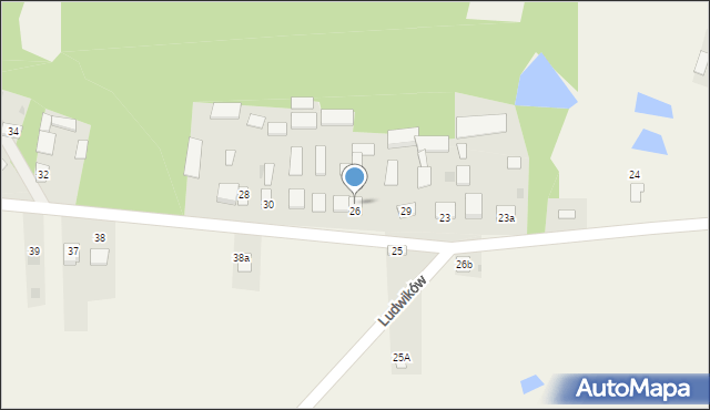 Zacharzów, Zacharzów, 30, mapa Zacharzów