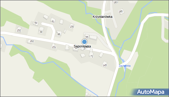 Zachełmna, Zachełmna, 37, mapa Zachełmna