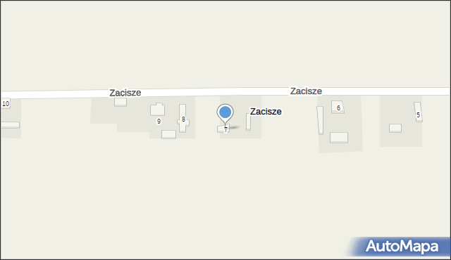 Zacisze, Zacisze, 7, mapa Zacisze