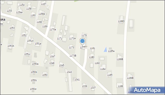 Zaczernie, Zaczernie, 1177, mapa Zaczernie