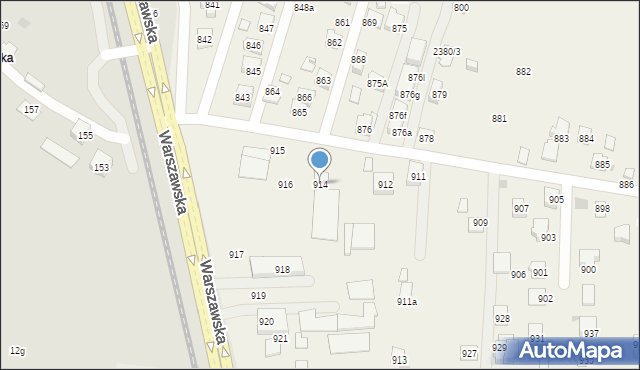 Zaczernie, Zaczernie, 914, mapa Zaczernie