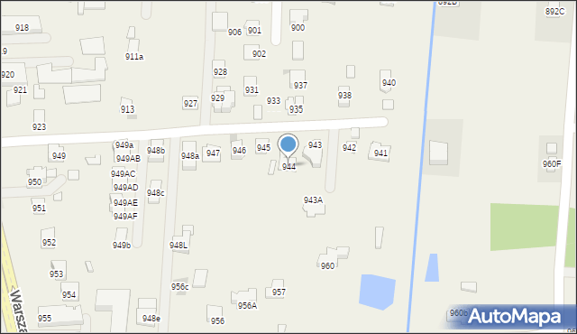 Zaczernie, Zaczernie, 944, mapa Zaczernie