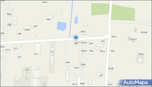 Zaczernie, Zaczernie, 966, mapa Zaczernie