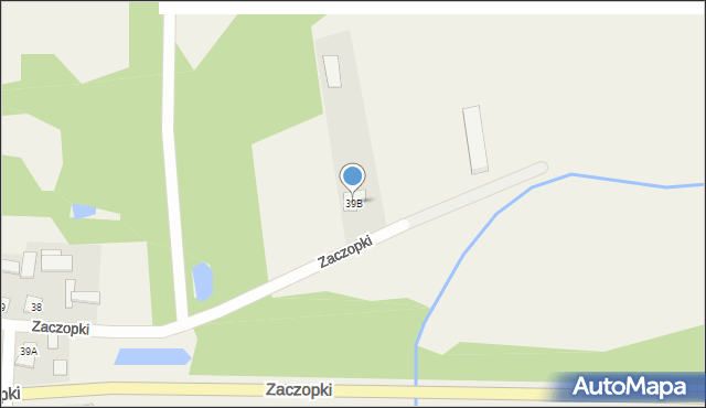 Zaczopki, Zaczopki, 39B, mapa Zaczopki