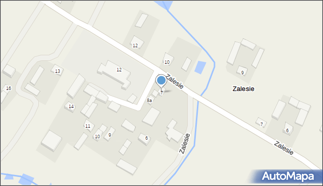 Zadębie, Zadębie, 7, mapa Zadębie