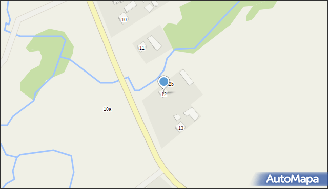 Zadwórze, Zadwórze, 12, mapa Zadwórze