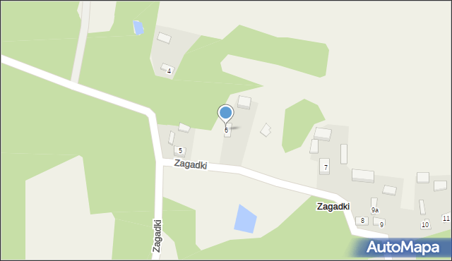 Zagadki, Zagadki, 6, mapa Zagadki