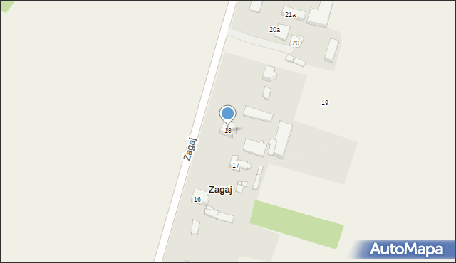 Zagaj, Zagaj, 18, mapa Zagaj