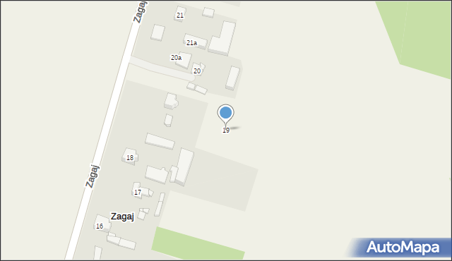 Zagaj, Zagaj, 19, mapa Zagaj