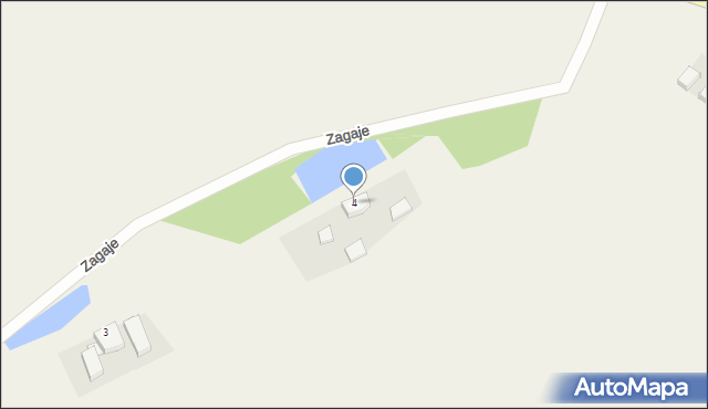 Zagaje, Zagaje, 4, mapa Zagaje