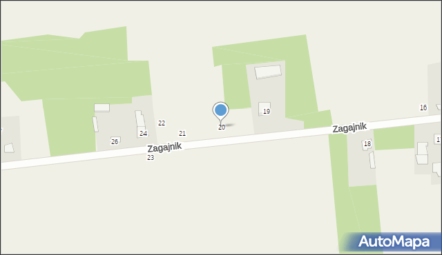 Zagajnik, Zagajnik, 20, mapa Zagajnik