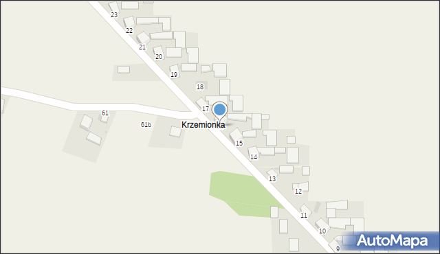 Zagórowa, Zagórowa, 16, mapa Zagórowa