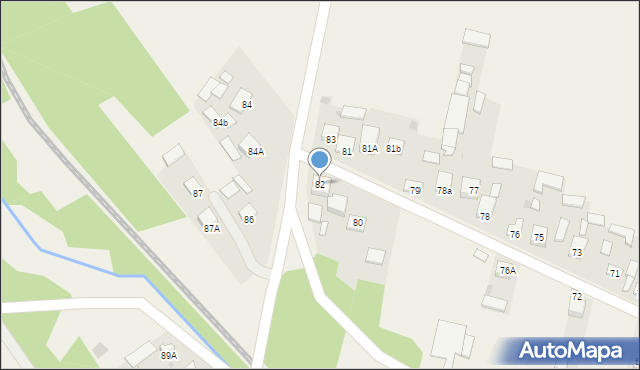 Zagórze, Zagórze, 82, mapa Zagórze