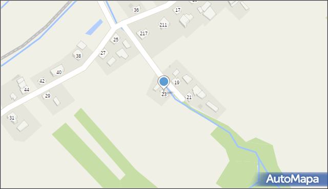 Zagórze, Zagórze, 23, mapa Zagórze