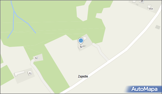 Zagórze, Zagórze, 64, mapa Zagórze