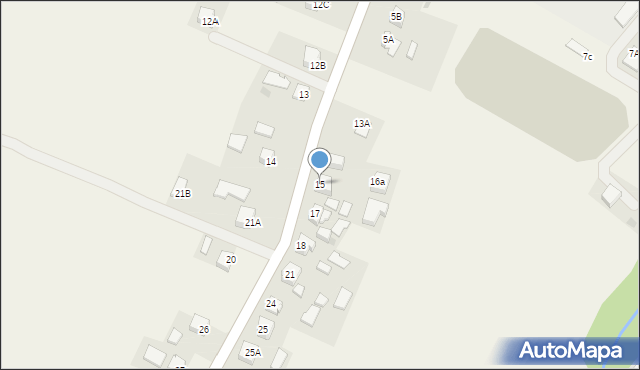 Zagorzyce, Zagorzyce, 15, mapa Zagorzyce