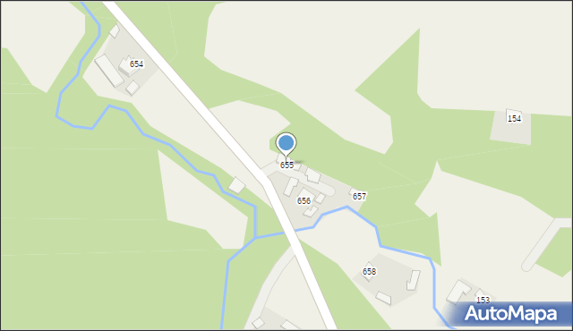 Zagorzyce, Zagorzyce, 655, mapa Zagorzyce