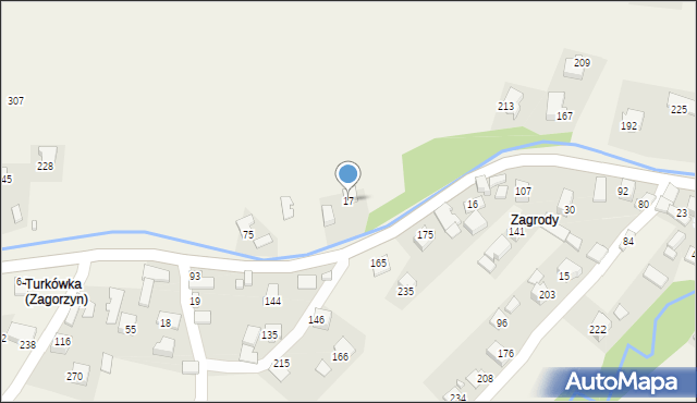 Zagorzyn, Zagorzyn, 17, mapa Zagorzyn