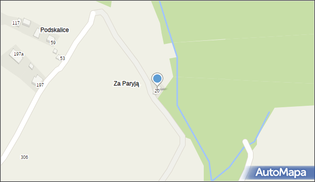 Zagorzyn, Zagorzyn, 20, mapa Zagorzyn