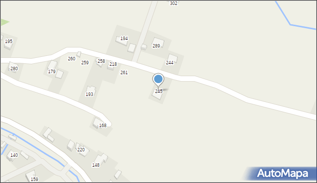 Zagorzyn, Zagorzyn, 245, mapa Zagorzyn