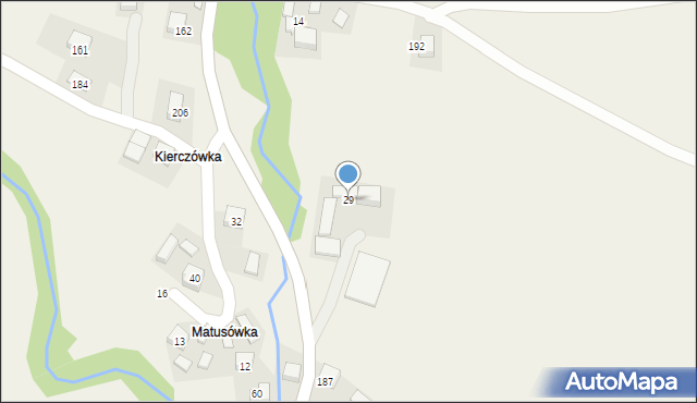 Zagorzyn, Zagorzyn, 29, mapa Zagorzyn