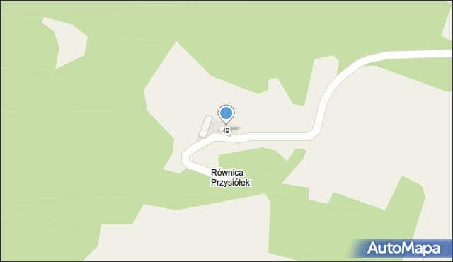 Zagorzyn, Zagorzyn, 49, mapa Zagorzyn