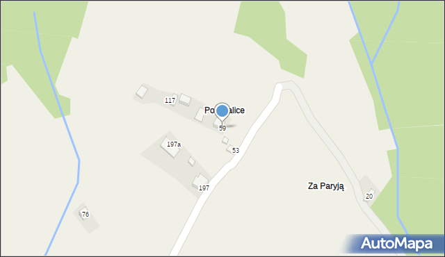 Zagorzyn, Zagorzyn, 59, mapa Zagorzyn