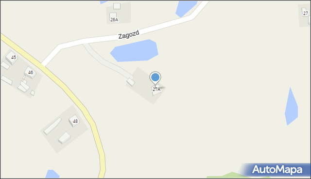 Zagozd, Zagozd, 27A, mapa Zagozd