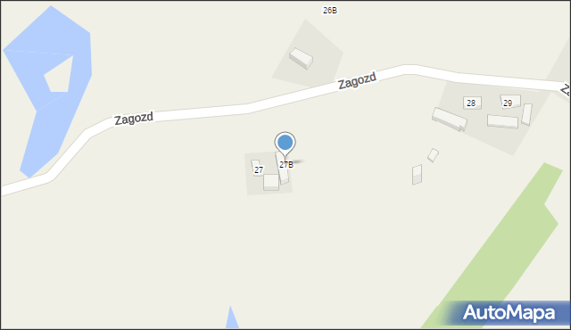 Zagozd, Zagozd, 27B, mapa Zagozd