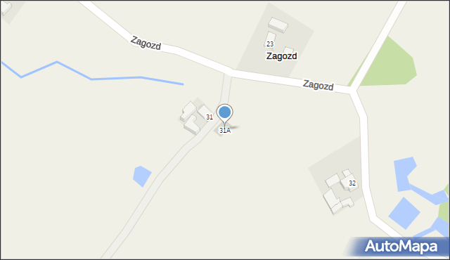 Zagozd, Zagozd, 31A, mapa Zagozd