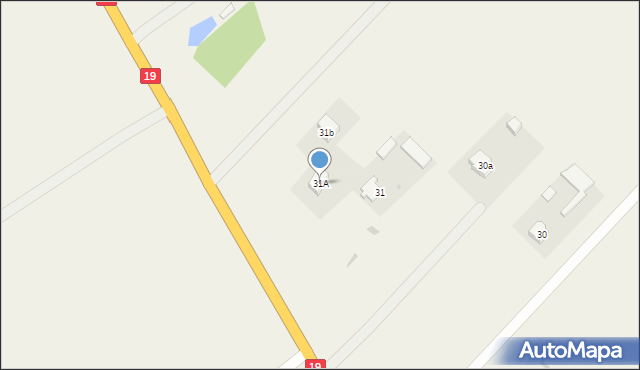 Zagrody Łukówieckie, Zagrody Łukówieckie, 31A, mapa Zagrody Łukówieckie