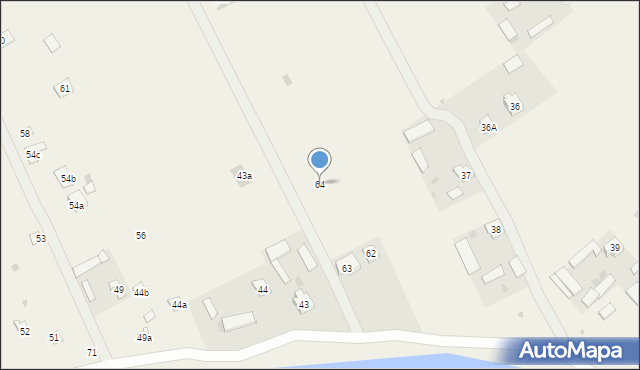 Zagrody Łukówieckie, Zagrody Łukówieckie, 64, mapa Zagrody Łukówieckie