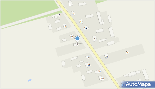 Zahajki, Zahajki, 8, mapa Zahajki