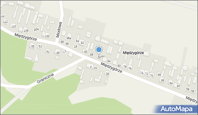 Zajączków, Zajączków, 24, mapa Zajączków