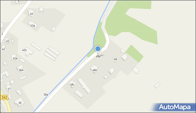 Zajączków, Zajączków, 48a, mapa Zajączków