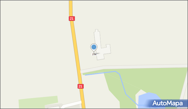 Zajączkowo, Zajączkowo, 19a, mapa Zajączkowo