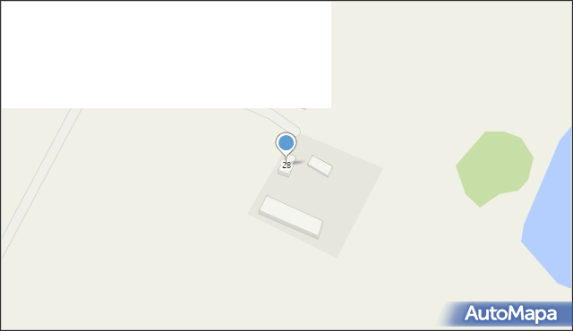 Zajączkowo, Zajączkowo, 28, mapa Zajączkowo