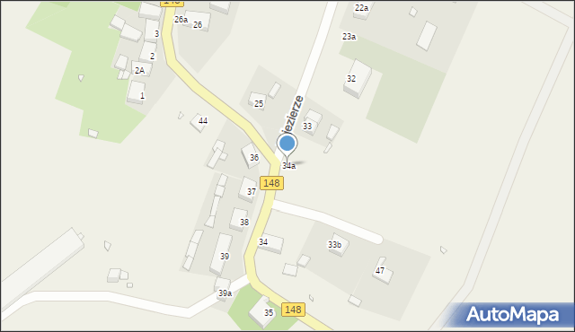 Zajezierze, Zajezierze, 34a, mapa Zajezierze