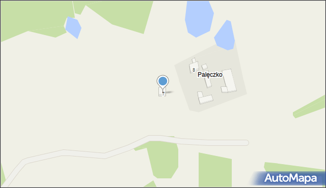 Żakowo, Żakowo, 7, mapa Żakowo