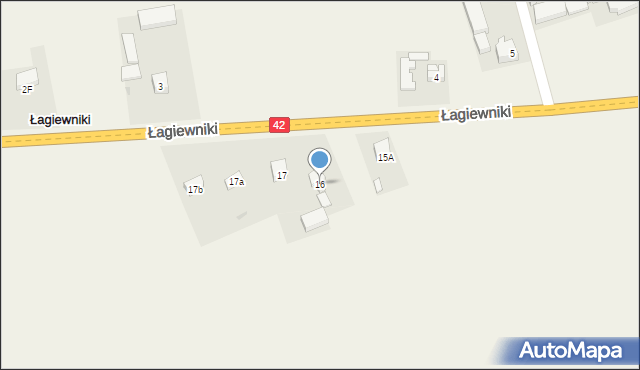 Zakrzew, Zakrzew, 16, mapa Zakrzew